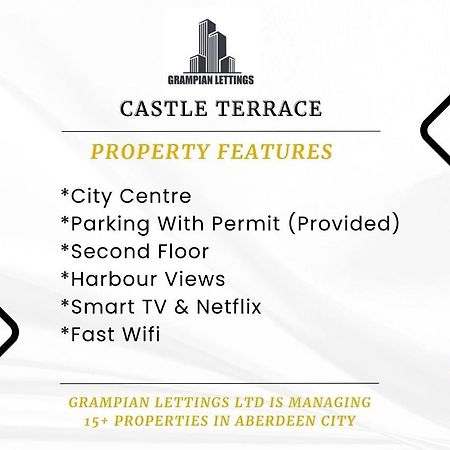 Castle Terrace - Grampian Lettings Ltd Leilighet Aberdeen Eksteriør bilde